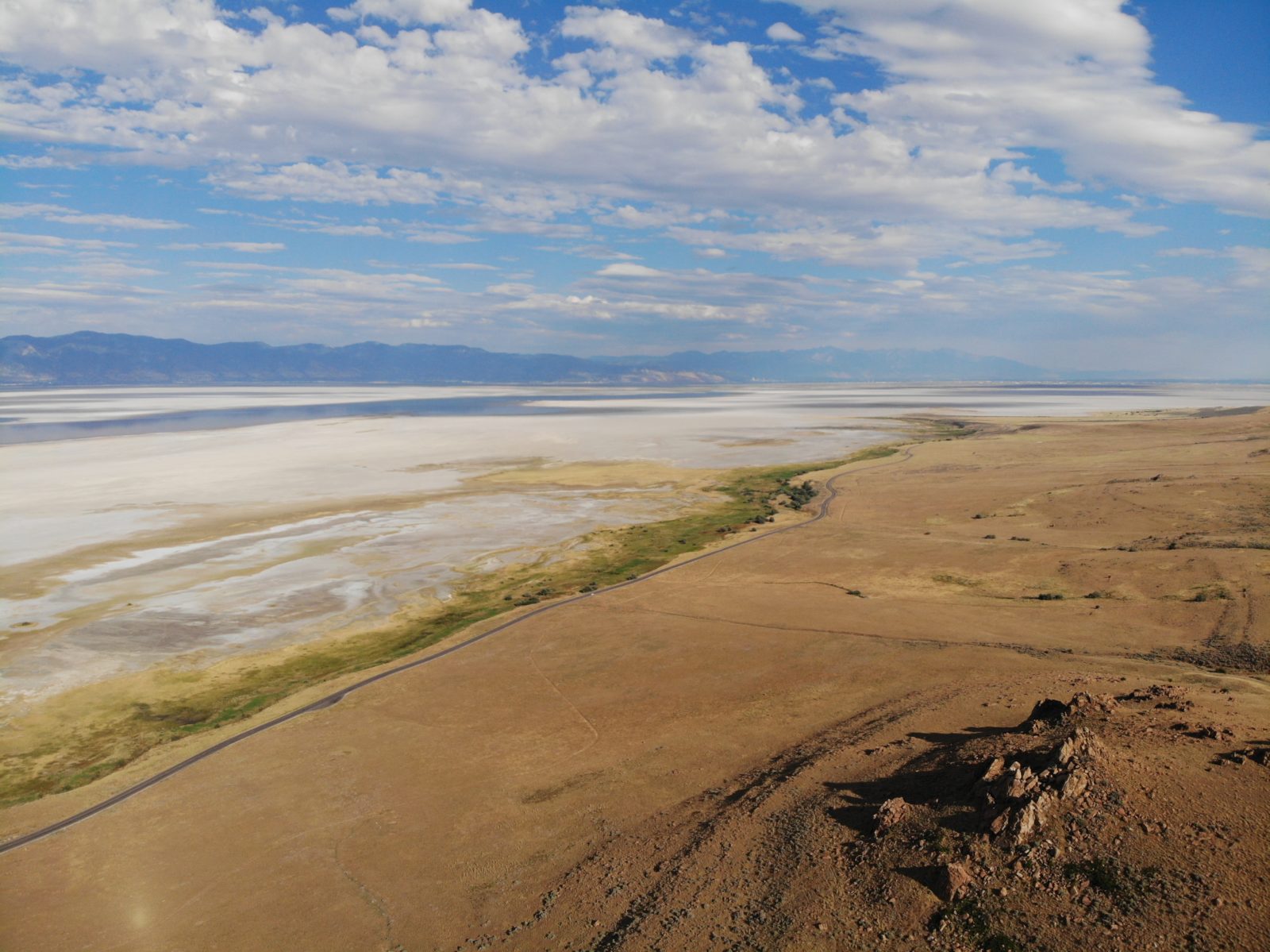 aerial photo of Salt Lake