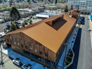 aerial view of redfox commons