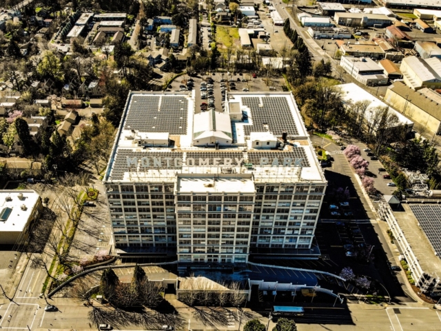 Aerial photo of Mongomery Park